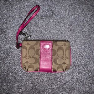 Coach wristlet
